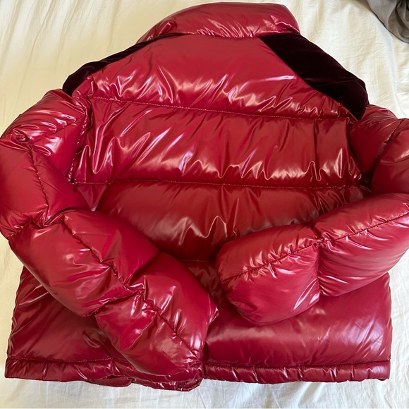 MONCLER - 2 Moncler x 1952 Chouette Down Puffer Jacket - Red - Size 0 (XS) - Picture 7 of 13
